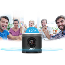 Load image into Gallery viewer, Compact AVer CAM340 4K conference camera for small to medium-sized meeting rooms
