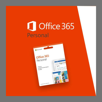 Microsoft Office 365 Personal English Subscription 1YR