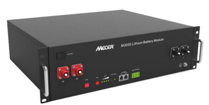 Mecer 3.5kWh 48 Volts Lithium-Ion Phosphate Battery (M3000) - HHour.co.za