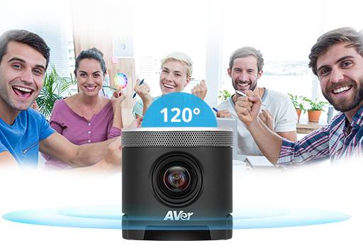 Aver CAM340+ USB Ultra HD 4K Huddle Room Conference Camera